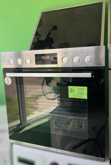 Фурна за вграждане Bosch HEA513BS1, Серия 4 с индукционен плот