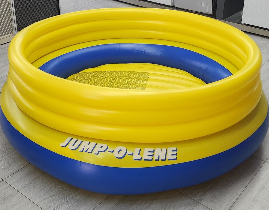 Надувной детский круглый батут INTEX