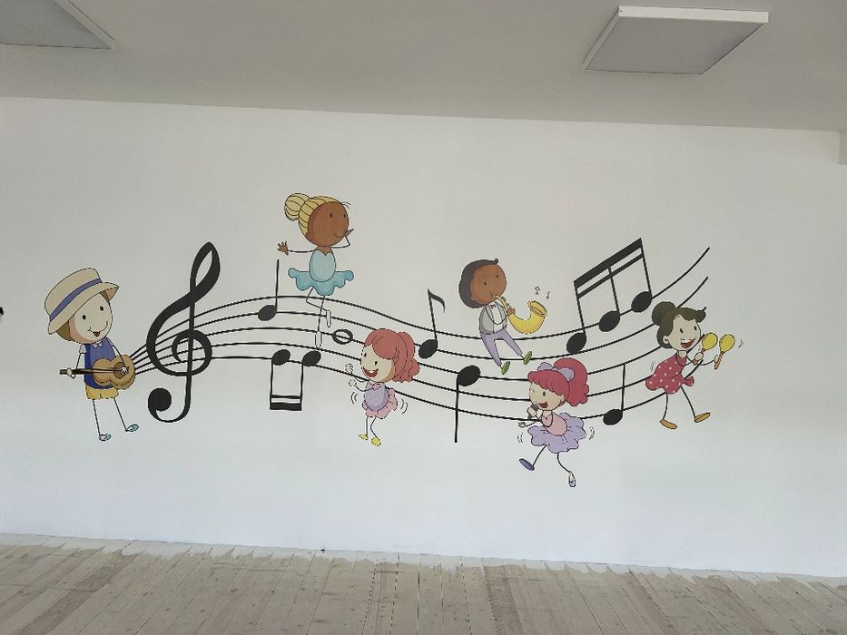 Картины Граффити Роспись стен Настенный  рисунок