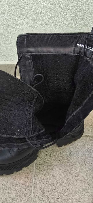 Дамски боти/полуботуш от естествена кожа номер 39