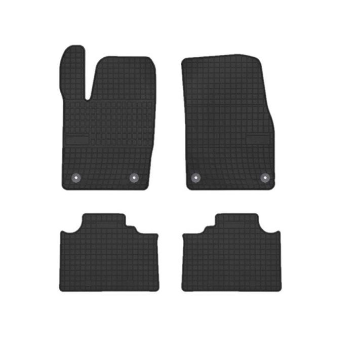 Set covorase auto din cauciuc pentru Jeep Grand Cherokee 2010-> prezent, presuri RapidAuto, Negru