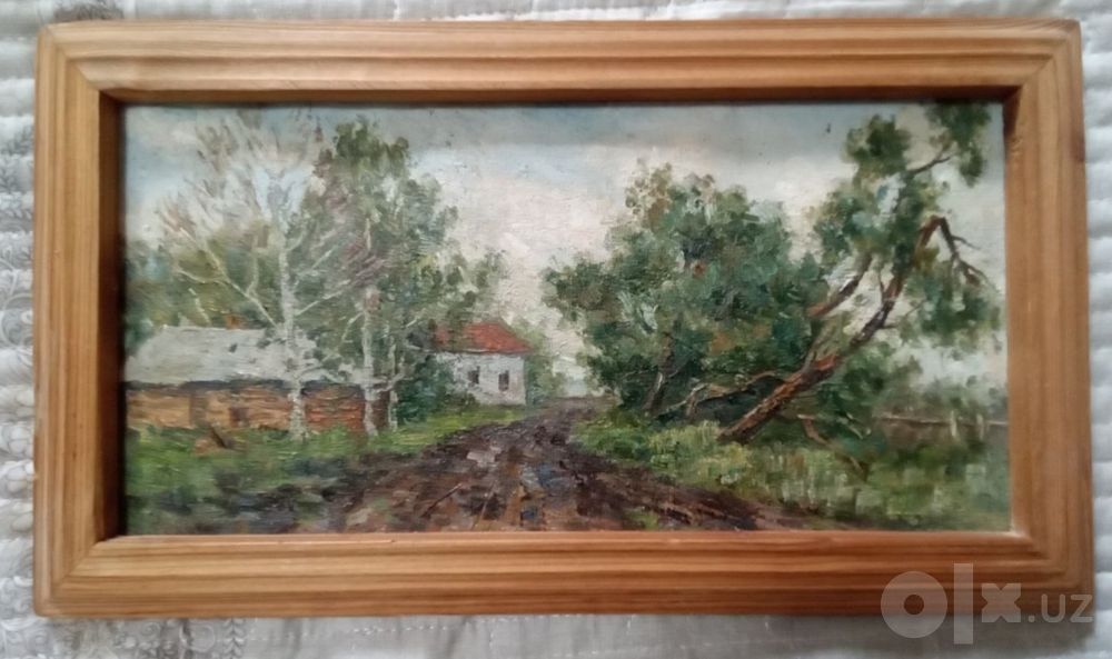 Пейзажи Хайрулина М.Р. холст масло.