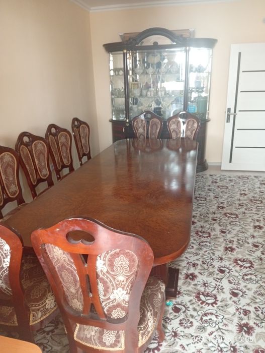 12шт ли стол стул комплект