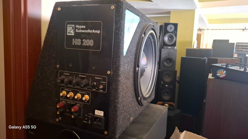 subwoofer activ canton 100w teufel 200w jbl elac bose harman kardon