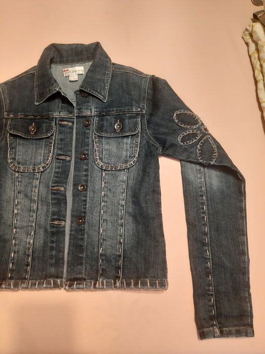 Дамско дънково яке