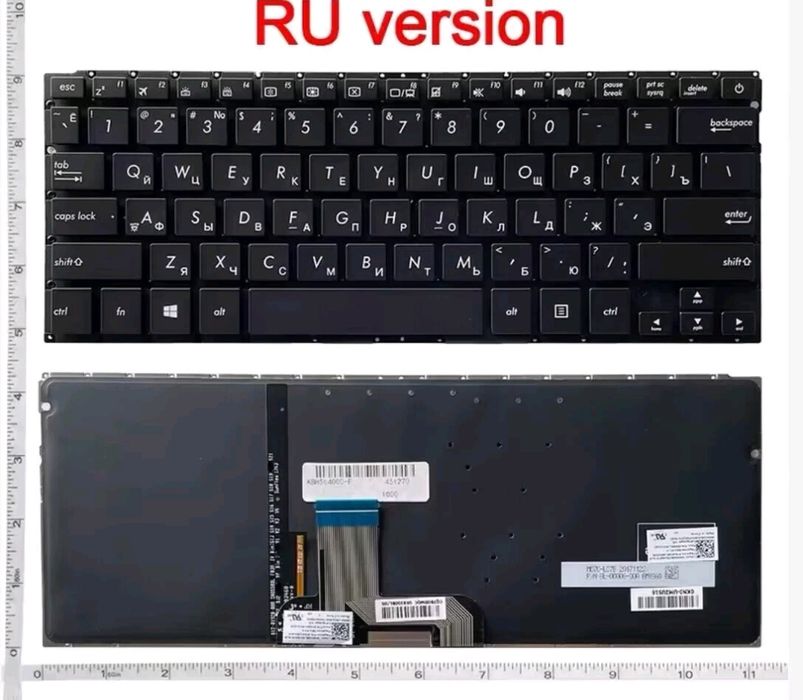 Клавиатура с подсветкой Asus Zenbook UX410
