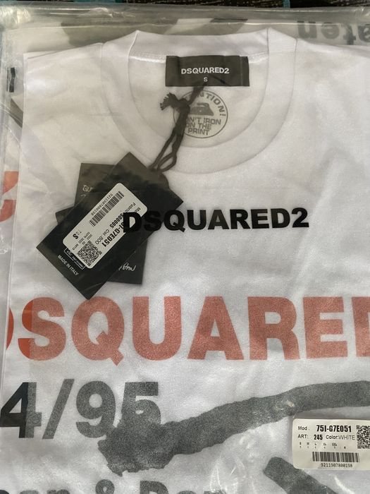 Тениски Dsquared ! Нови модели 2022г. Пълни серии от S до XXL