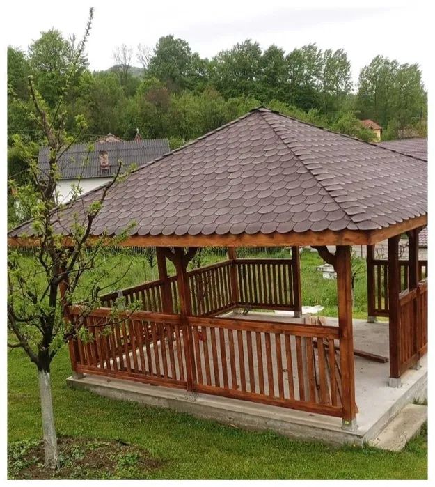 Foisoare terase pergole casute de gradina din lemn