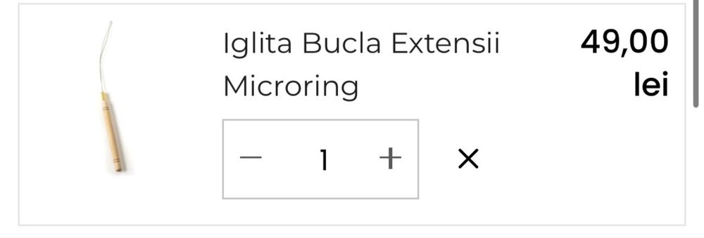 Extensii Nano-Ring șaten inchis