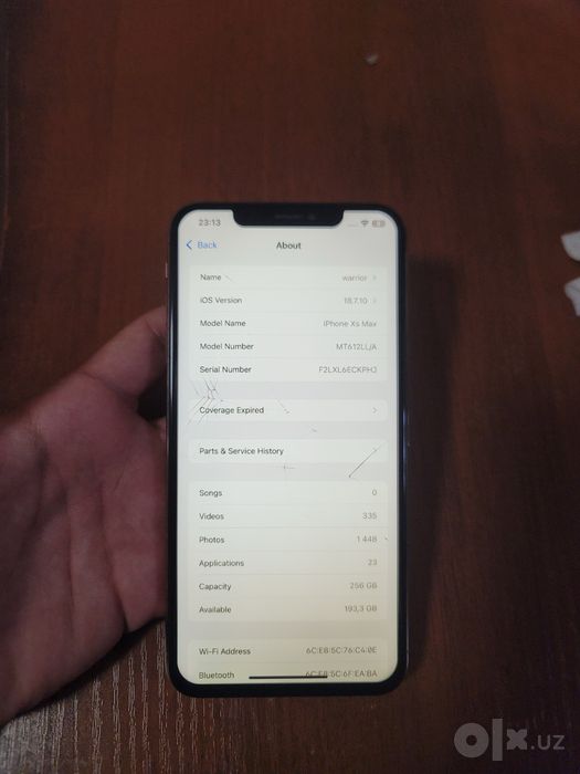 Iphone Xs Max 256gb
