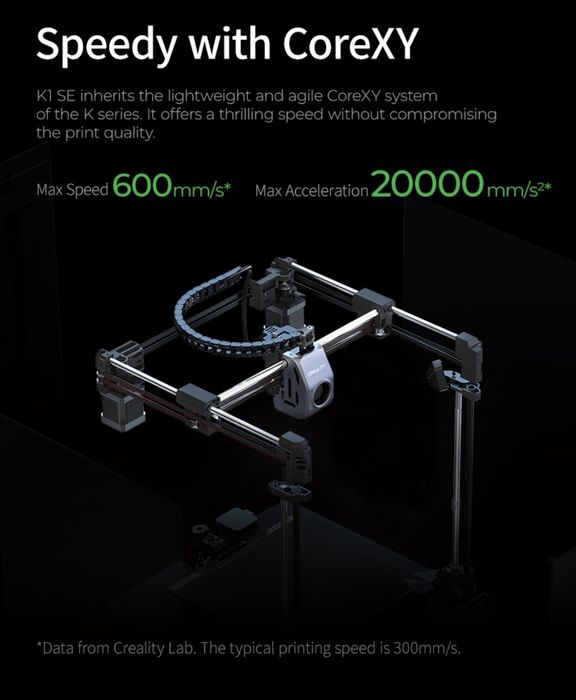 3д принтер K1SE 3д принтер [Официальный диллер, гарантия 1 год]