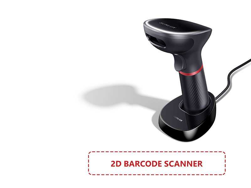 Cititor coduri de bare Wireless SUNLUX XL-9610, 1D - 2D Scanner