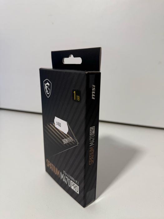 SSD MSI SPATIUM M470 Pro 1 T PCIe 4.0 NVMe M.2 22x80mm