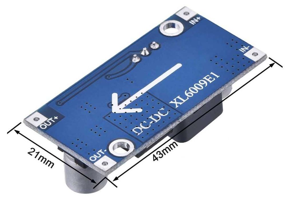 Set 5 buc. XL6009 sursa ridicatoare tensiune step up boost 4A