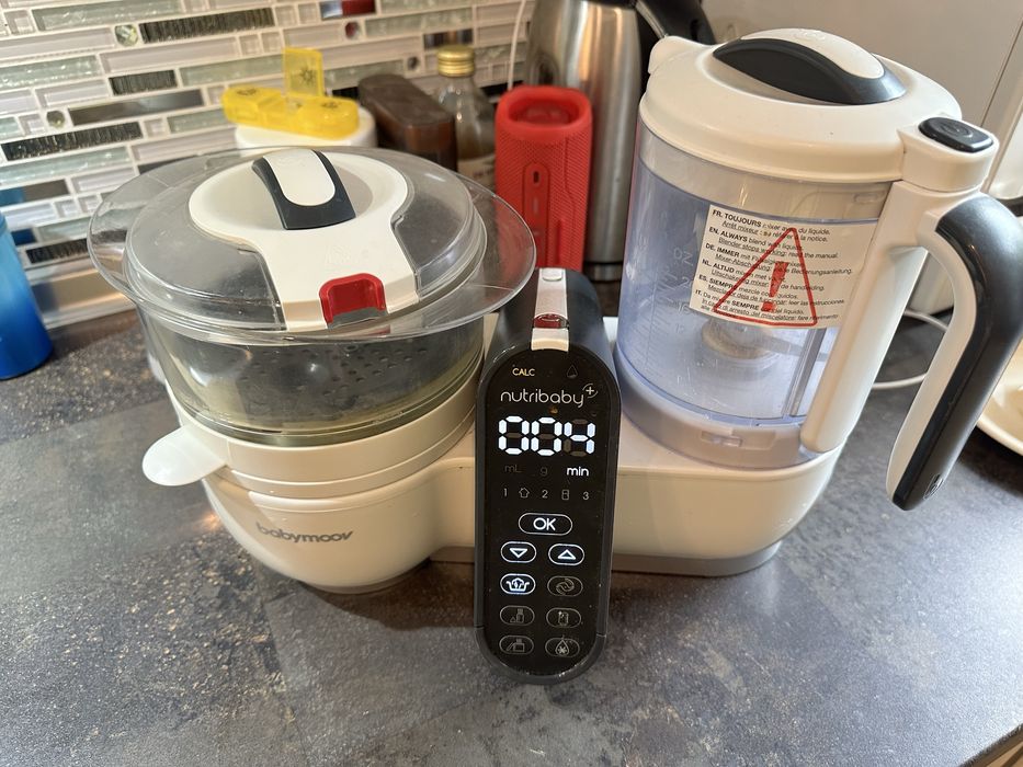Aparat diversificare gatit la aburi  Babymoov Nutribaby