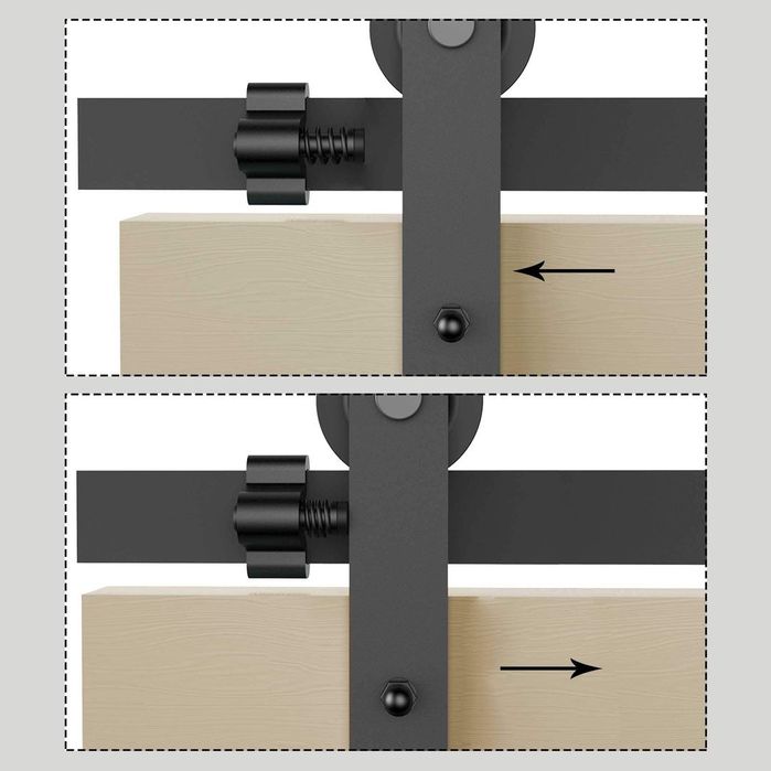 Kit șină ușă glisanta 200cm