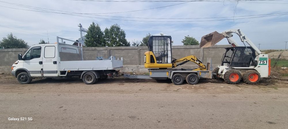 Inchiriez BOBCAT-Execut demolari, debarasari de moloz, sapaturi
