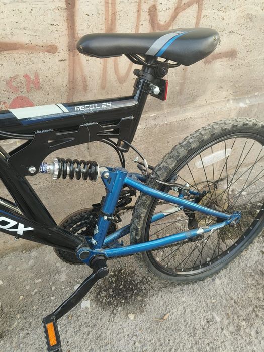 Bicicleta full suspension muddyfox transmisie 3x6