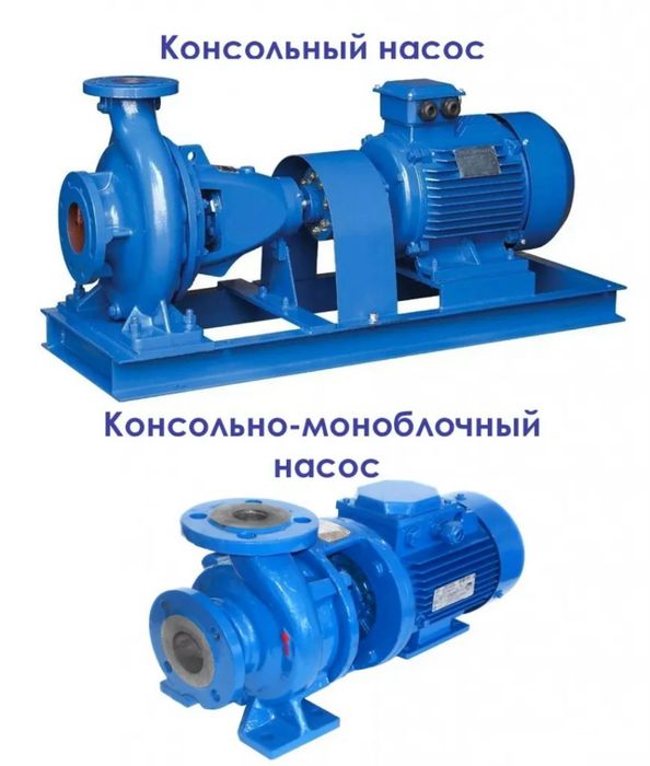 консольные и консольно моноблочные насосы