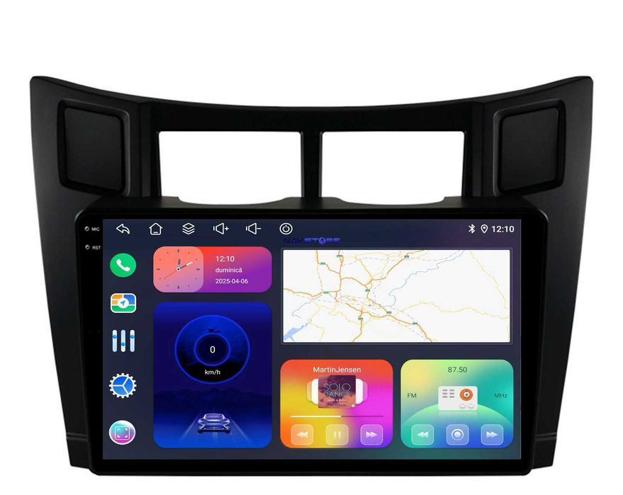 Navigatie Dedicata Toyota Yaris (2005-2011), 9Inch, WiFi, Carplay