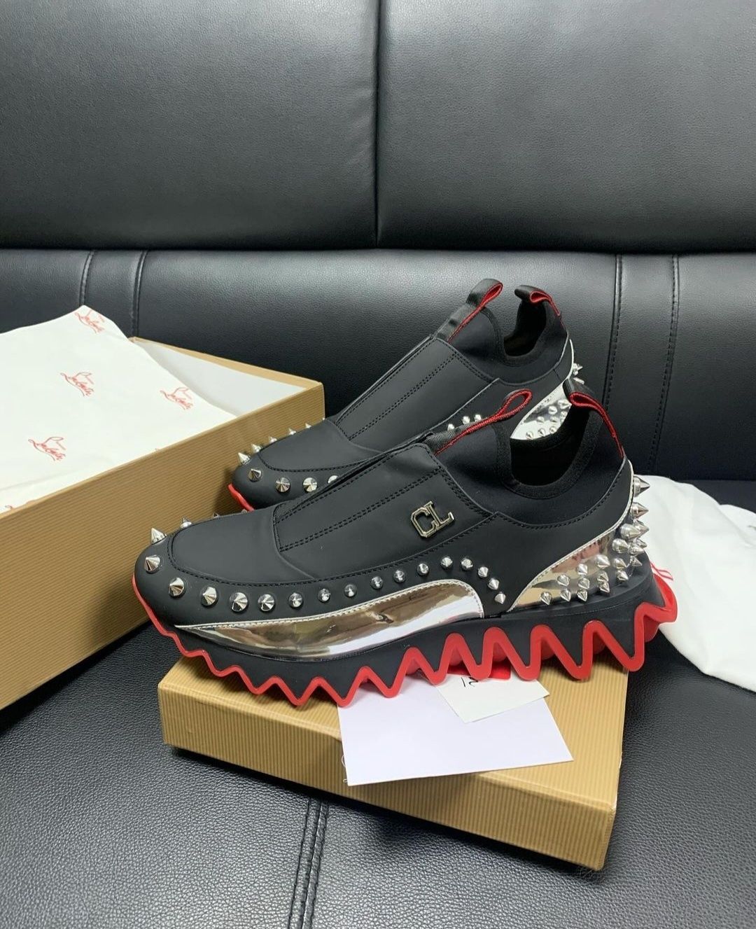 Unic in Romania Christian Louboutin Sneakers de Senzatie pt var Galati OLX.ro