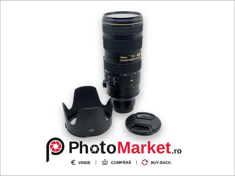 Nikon AF-S 70-200 f2.8G ED VR II - Factura + Garantie