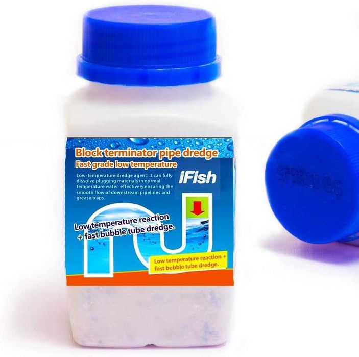 Професионален препарат отпушва канали мивки тоалетни  Pipe Terminator