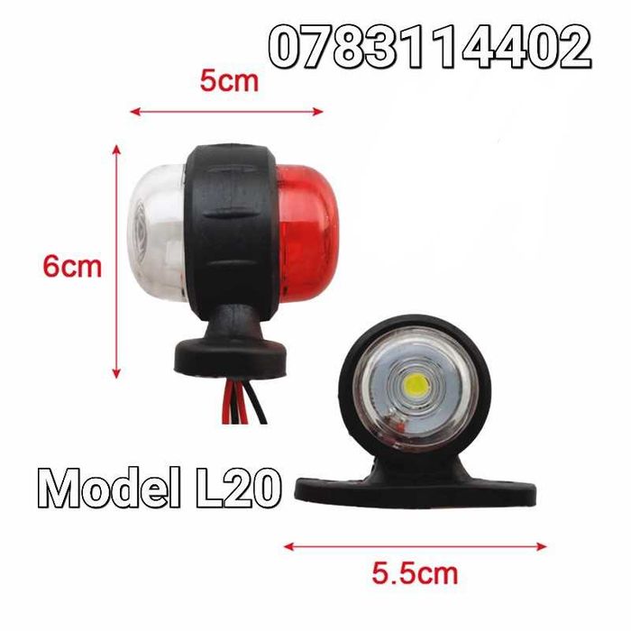 Coarne Remorca–Lampa Numar LED–Lampi Gabarit–Platforma–Trailer–Rulota