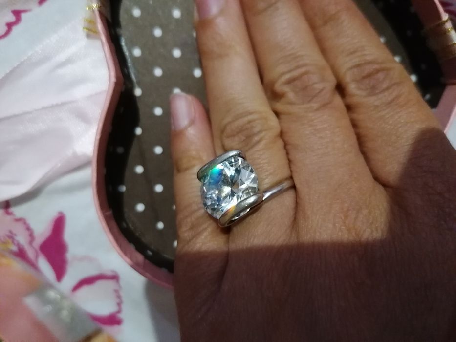 Дамски сребърен пръстен