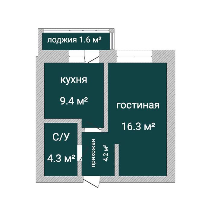 Продажа 1-комнатной квартиры, ЖК "АВРОРА"
