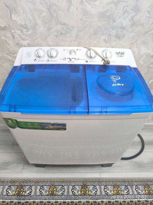 Стиральная машина полуавтомат  артел 10 кг