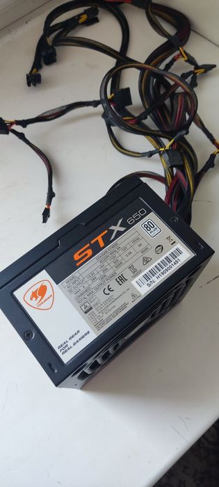 Блок питания cougar stx 650