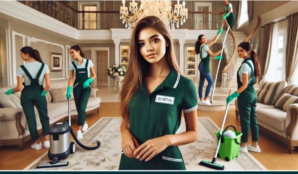 Uborka Kvartira Uborka Ofes Uborkachi qizlar Xona Tozalash Uborka