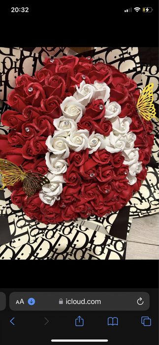 Buchete de trandafiri imperiali cu crystale!