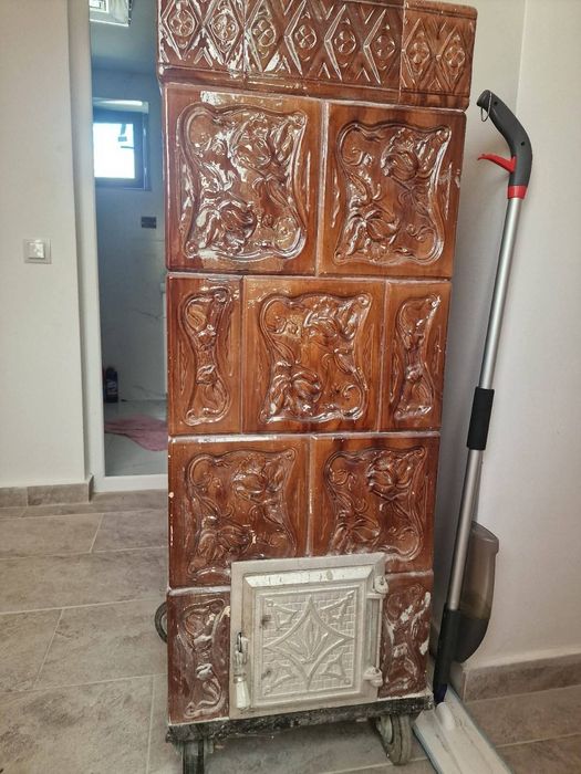 2 sobe de teracota pe roti