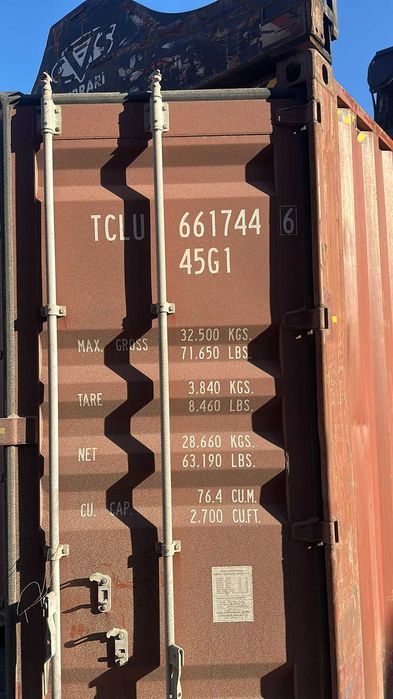 40-футови High Cube контейнери – Ограничено количество