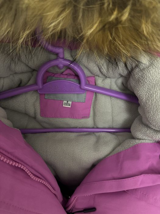 Зимний комбинезон для девочки