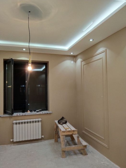 Кафель, ПВХ панель квартира ремонт под ключ ишларини киламиз хизматлар