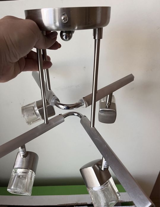 Висящ лампион, стъкло за лампион и аплик