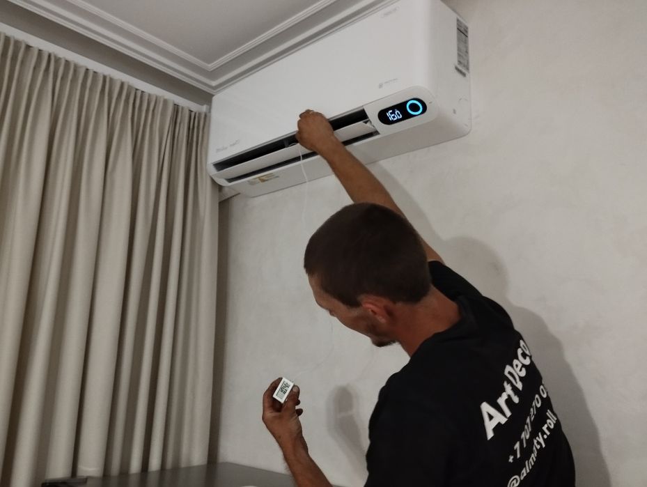 Установка кондиционера