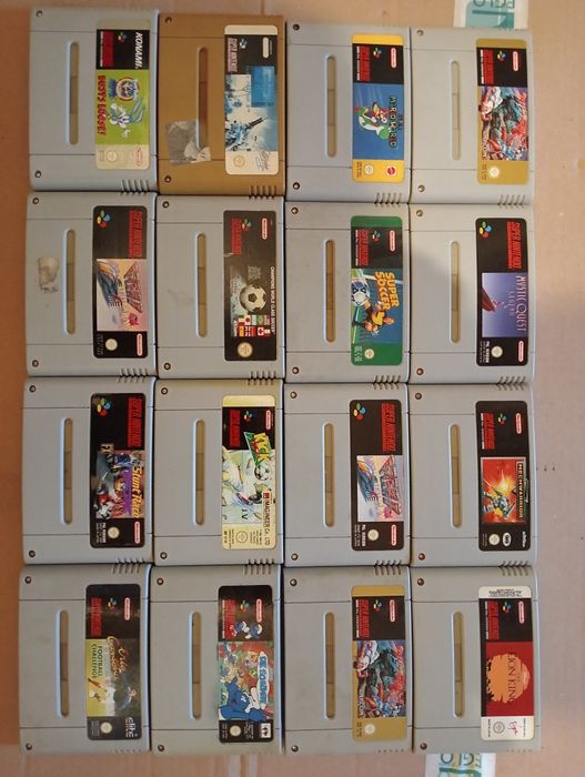 Vand Mario, Lion king si altele pt snes