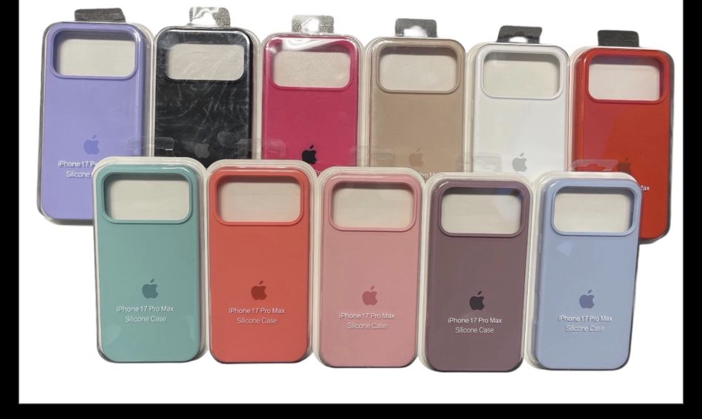 Iphone case силиконови калъфи iphone 17/Pro/Max