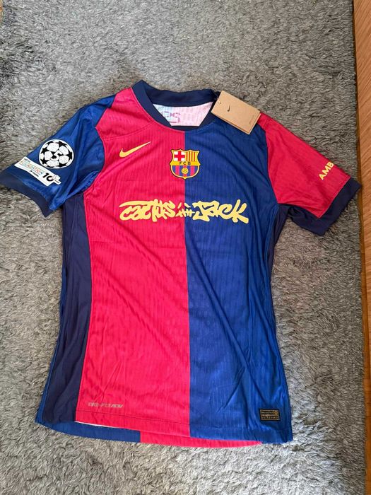 Tricou Fotbal Barcelona x Travis Scott