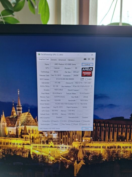 Placă video AMD HD 6870 , HD 6950  GDDR5  1GB