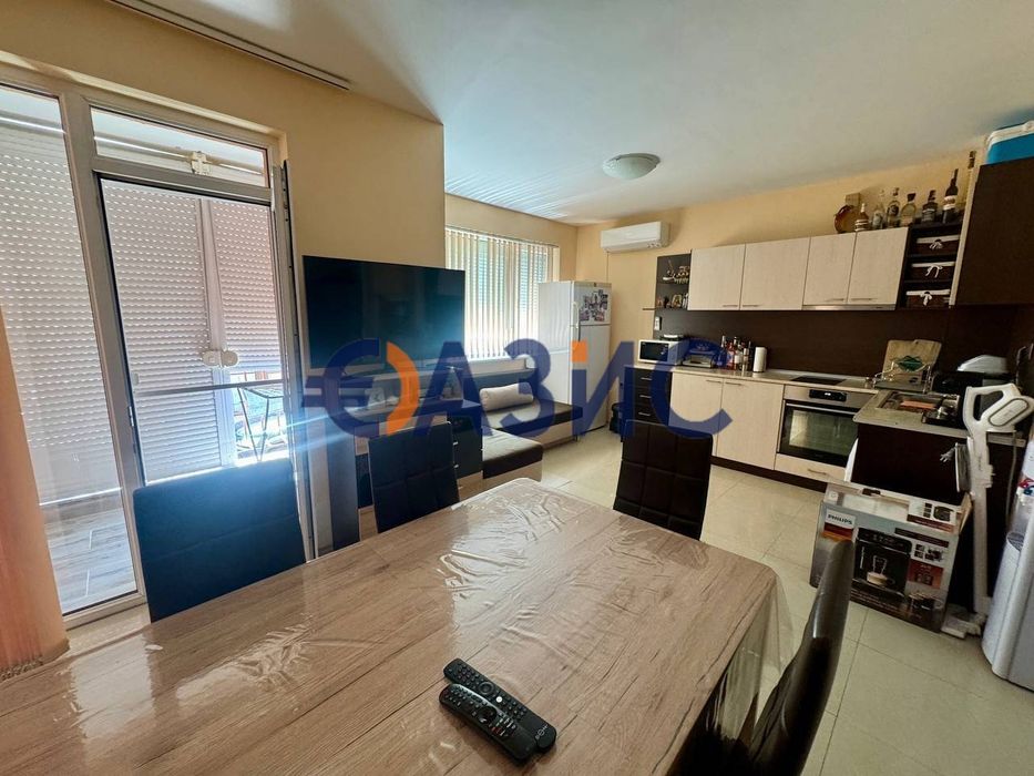 Апартамент с 2 спални без такса поддръжка, кв. Черно Море, Несебър, 76