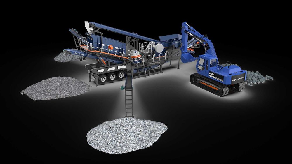 Мобильный дробильный комплекс