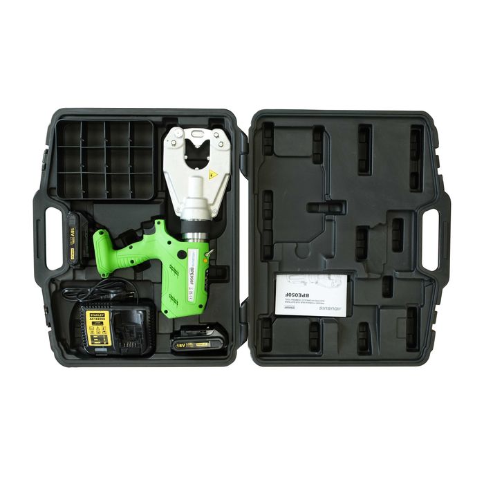 Професионална акумулаторна преса за кербоване без вложки,6-240 мм²50kN