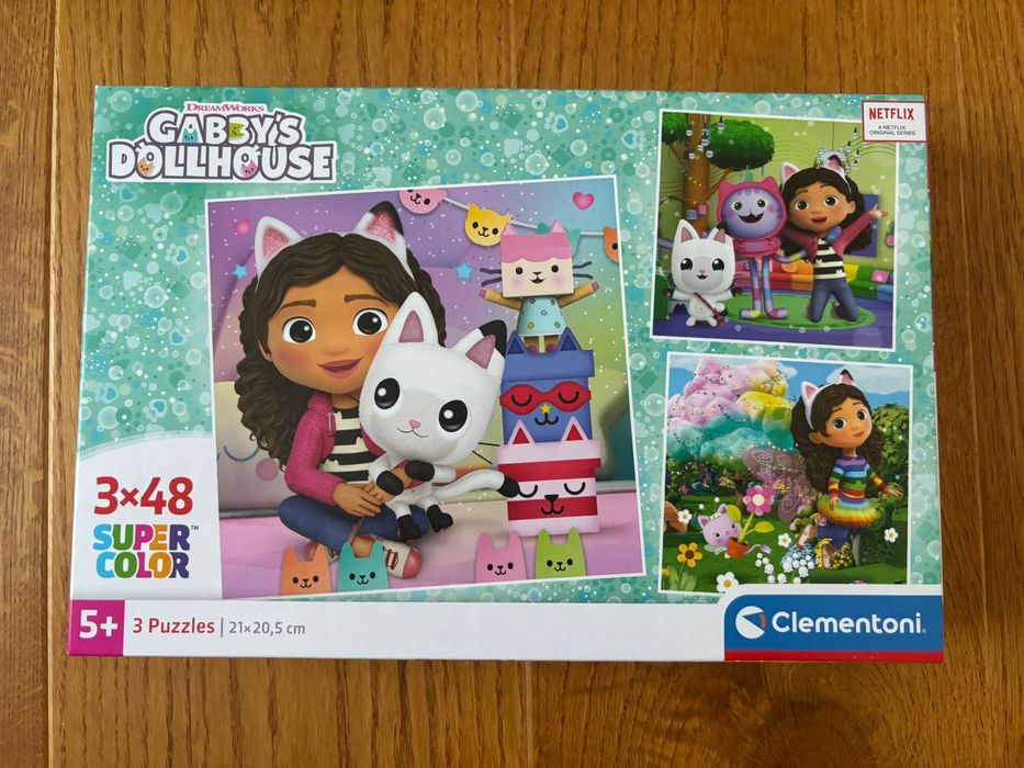 Set 3 puzzle Gabby’s Dollhouse