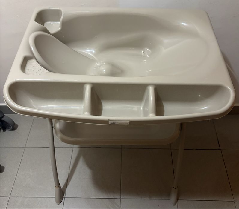 Бебешка вана за къпане с клапа или Вана-шкаф за къпане със стойка Cam Aqua Spa