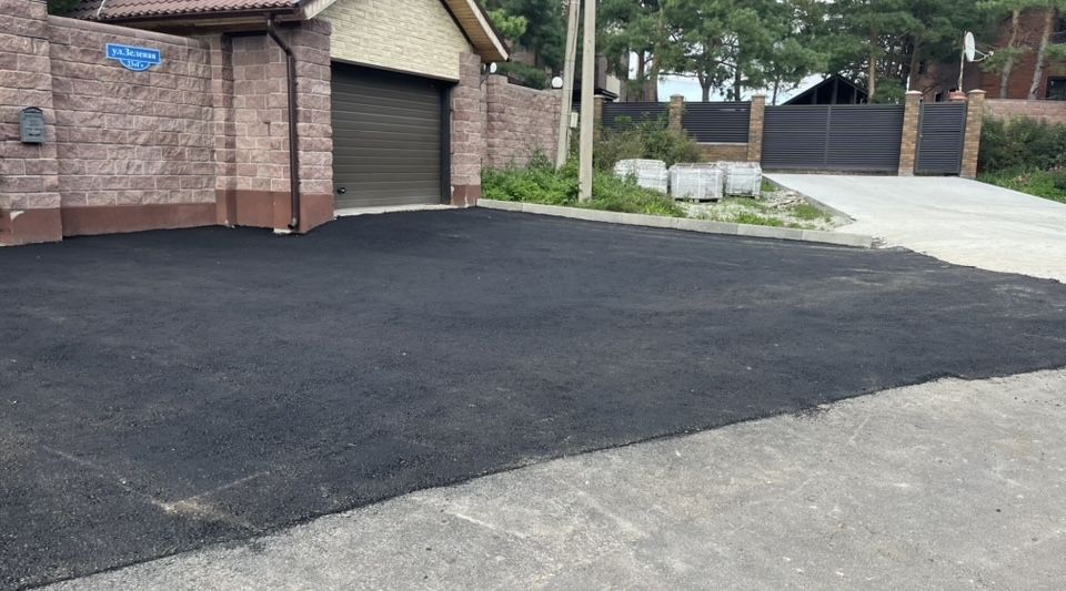 Асфальтирование дорог,дворов,площадо K